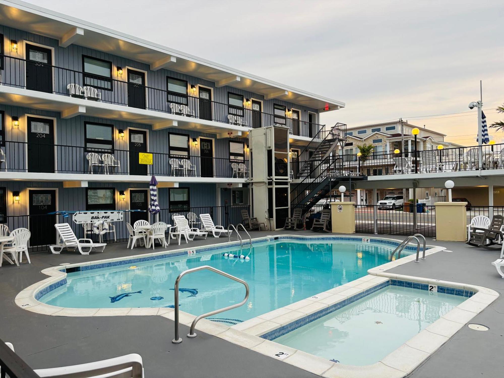 North Wind Motel นอร์ทไวลด์วูด ภายนอก รูปภาพ